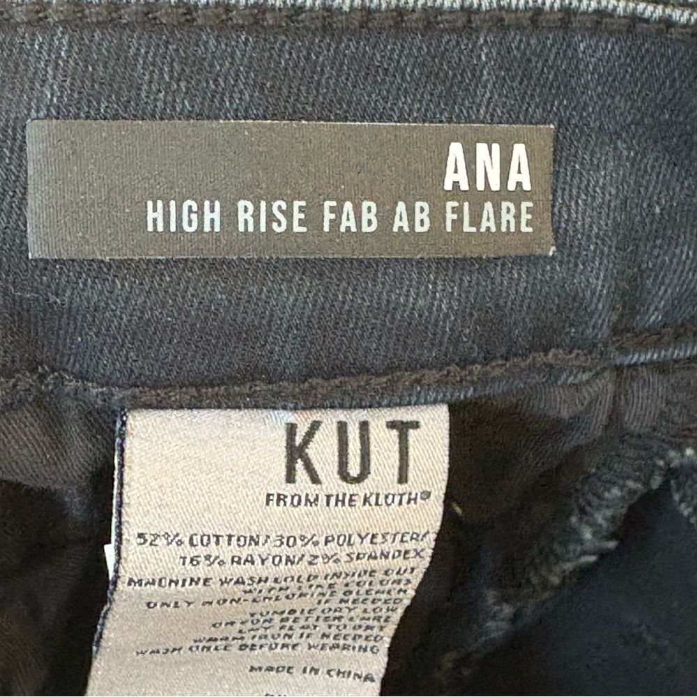 Kut From The Kloth Ana Fab Ab High Waist Flare Jeans - Picture 4 of 5